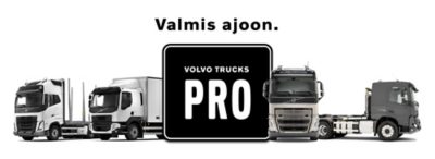 Volvo Trucks Pro kuorma-autot valmiina ajoon