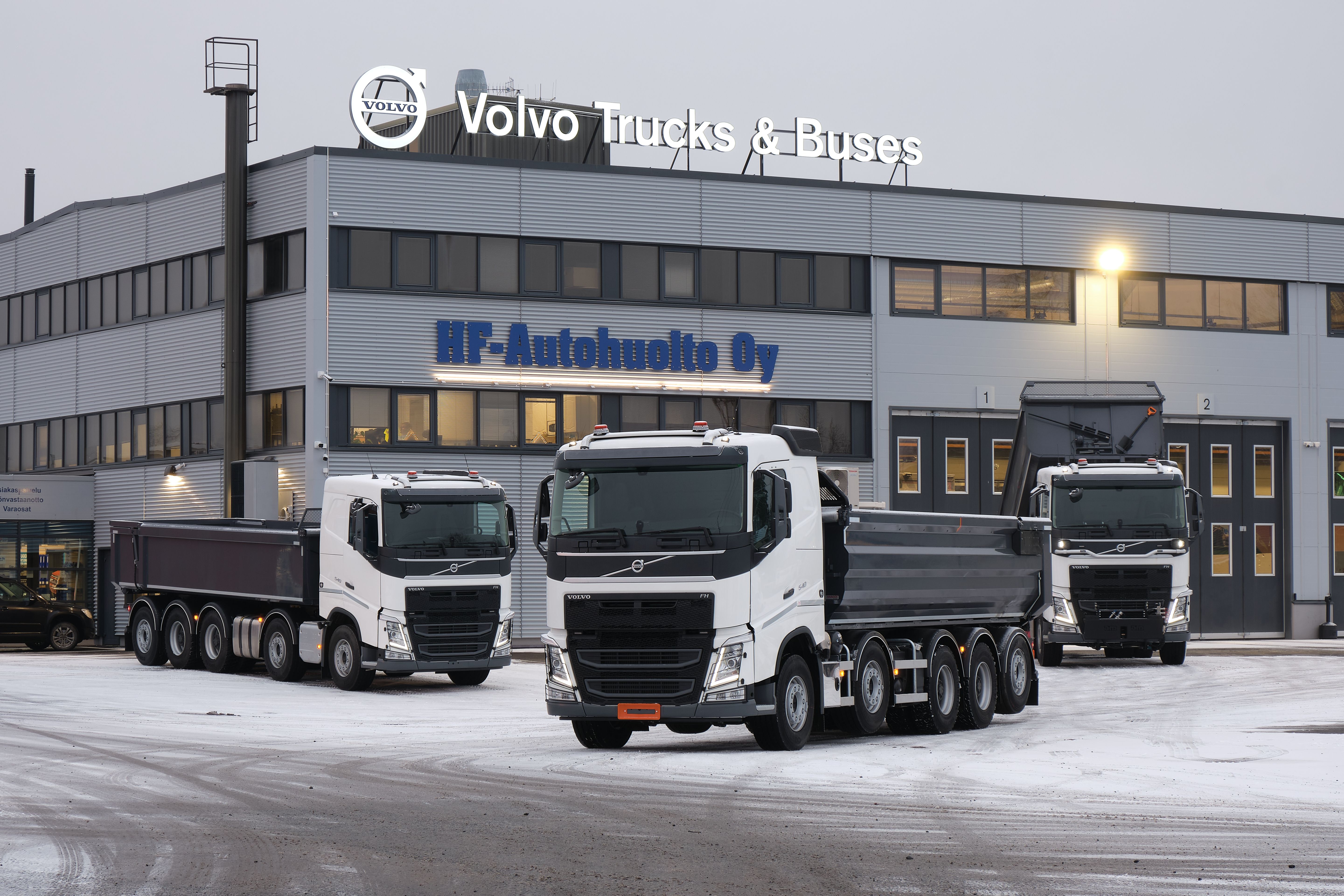 Volvo Trucks: 500. Volvo Pro-X sora-auto valmistui