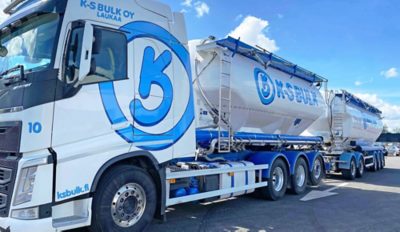 K-S Bulk Oy hyödyntää Volvo Älykäs Rengaspalvelua