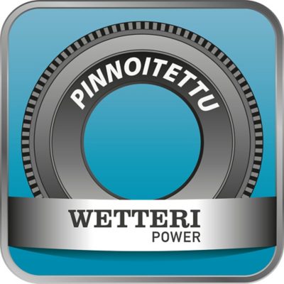 Wetteri Power Pinnoitetut renkaat