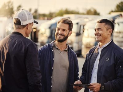 Serviços do Volvo Connect