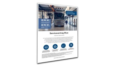Servicevertrag Blau
