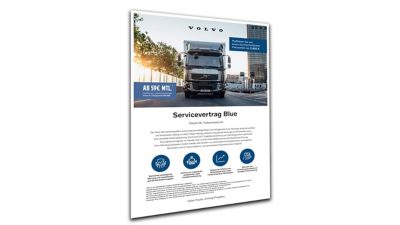 Servicevertrag Blau