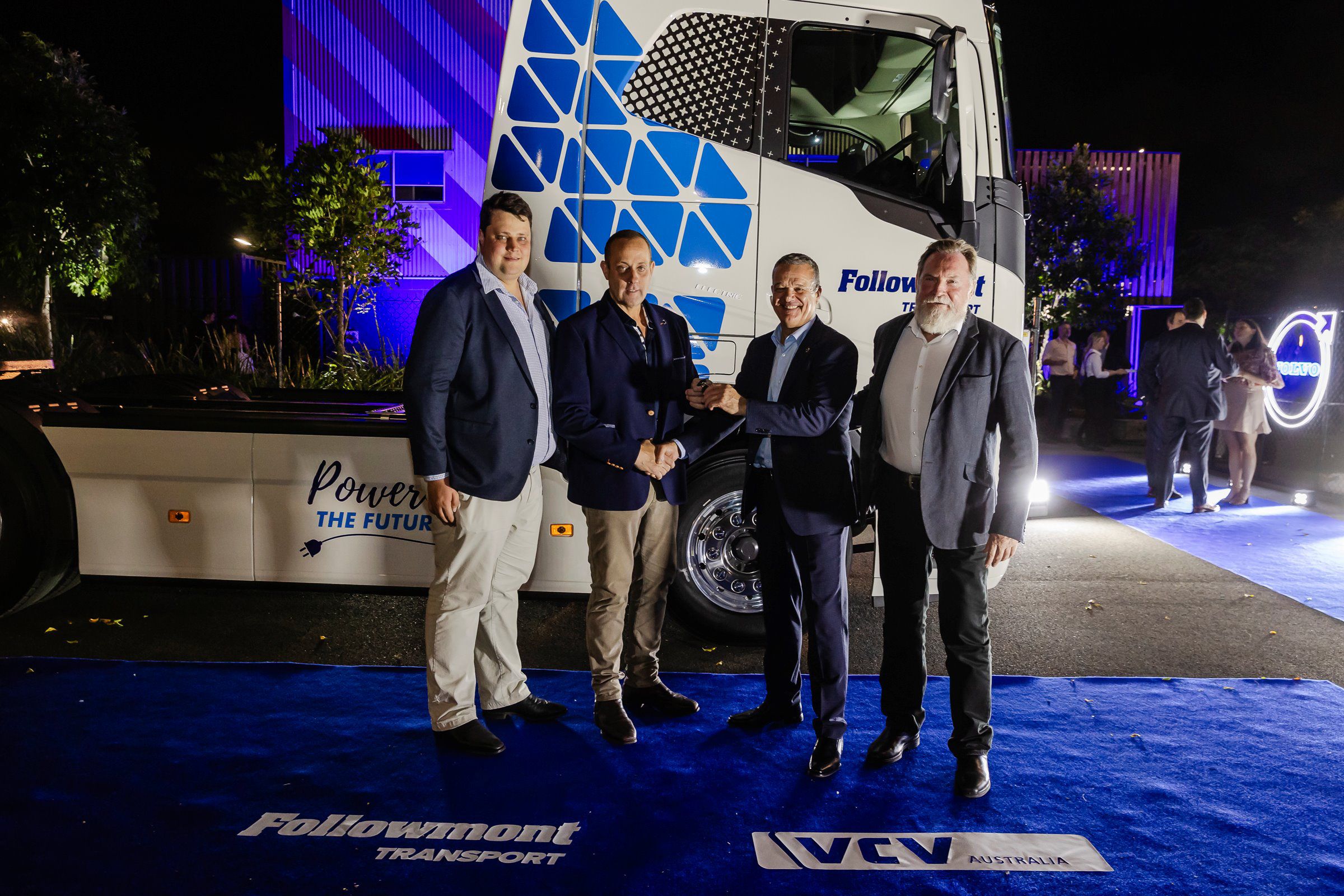 Followmont Transport takes first Australian delivery of Volvo FH Electric.