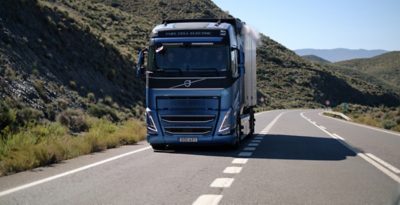 Fuel cell electric waterstoftruck van Volvo Trucks