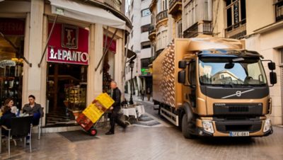 Volvo Trucks-oplossingen voor distributie