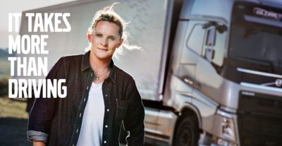 Australian driver Louise Marriott, first woman to win the Drivers’ Fuel Challenge in 2015.