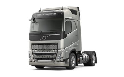Exterior image of Volvo FH gas-powered