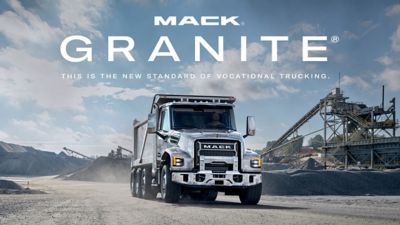 Mack Trucks today unveiled the all-new reimagined and redesigned Mack® Granite® at the Las Vegas Motor Speedway, ahead of ConExpo-Con/Agg 2026, March 3-7 at the Las Vegas Convention Center.