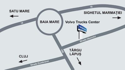 Harta localizare Truck Center Sibiu
