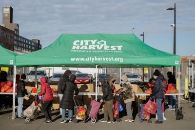 City Harvest will utilize their zero-tailpipe emission Volvo VNR Electric trucks to pick up excess food that would otherwise go to waste from grocers, farms, manufacturers, and restaurants  and deliver it to food pantries, soup kitchens, and their own Mobile Markets