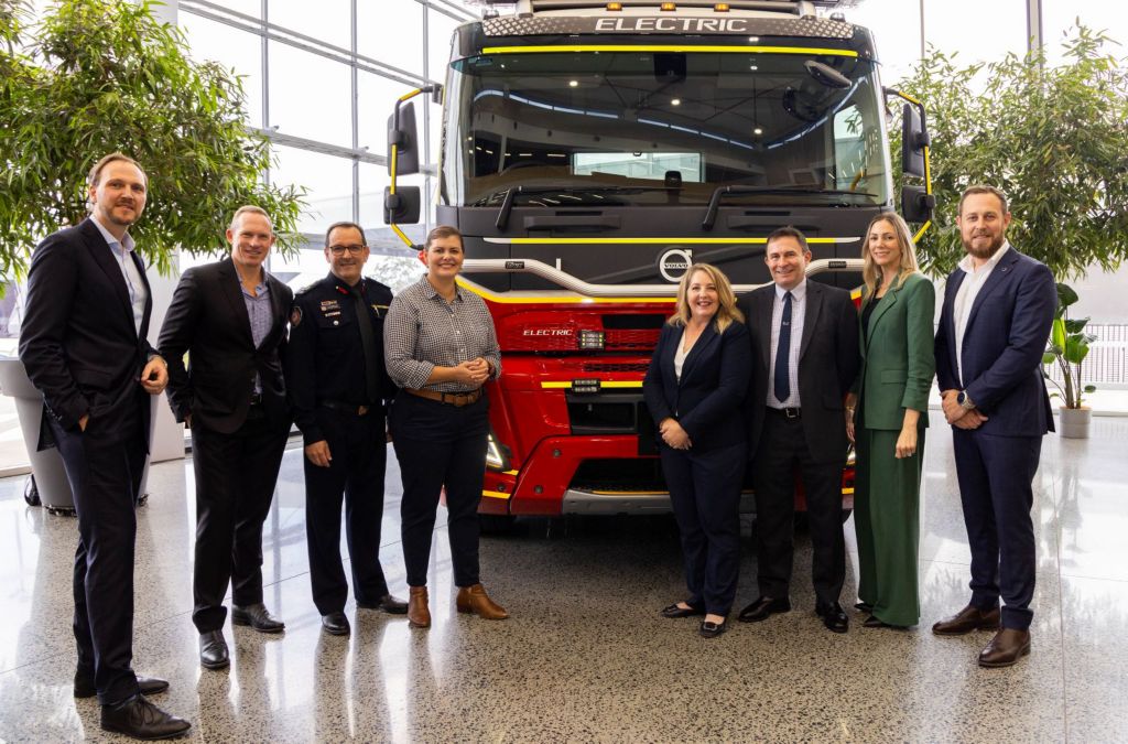 Volvo Trucks has delivered the first Queensland Fire and Emergency Services (QFES) electric vehicle