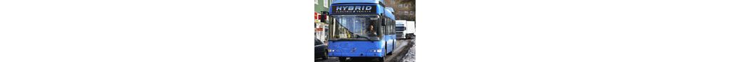 Volvo hybrid bus