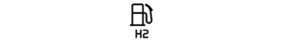 Icon showing Hydrogen pump