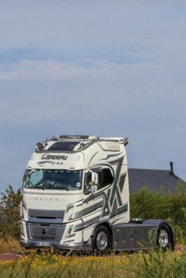 Camion décoré
