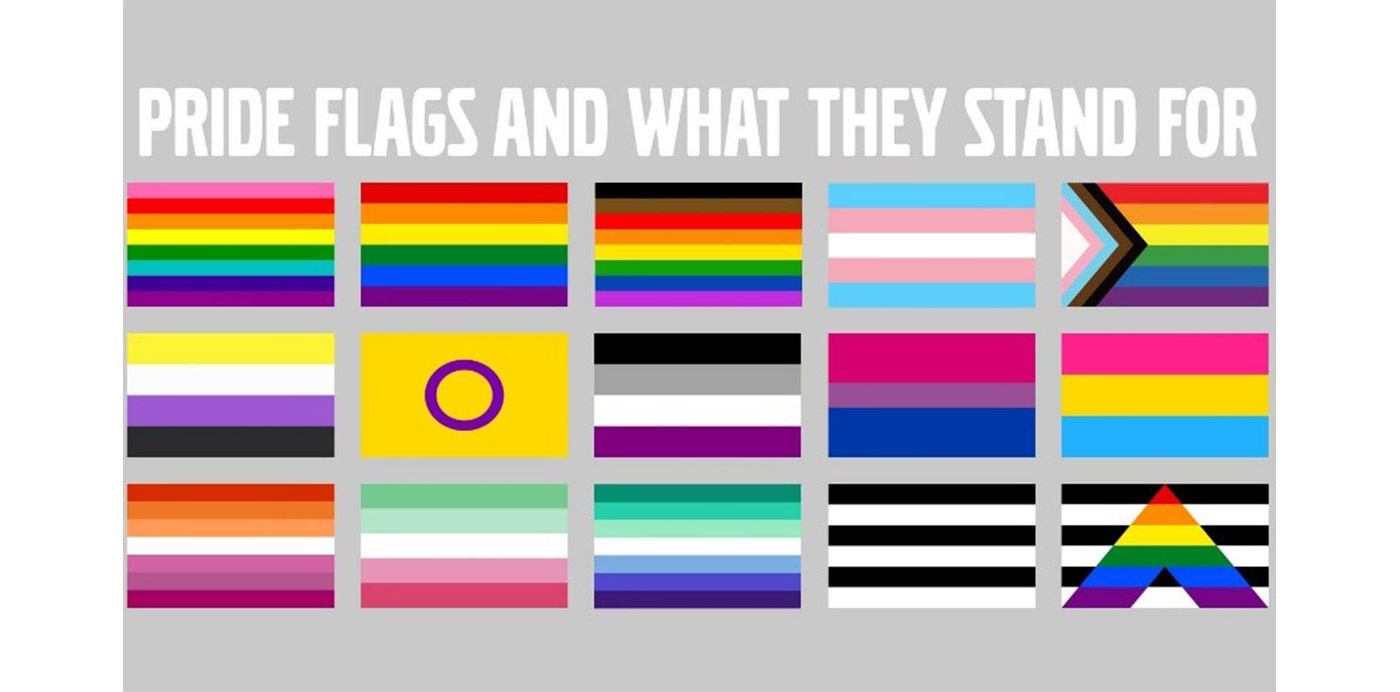 LGBTQ+ Pride Flags and What They Stand For