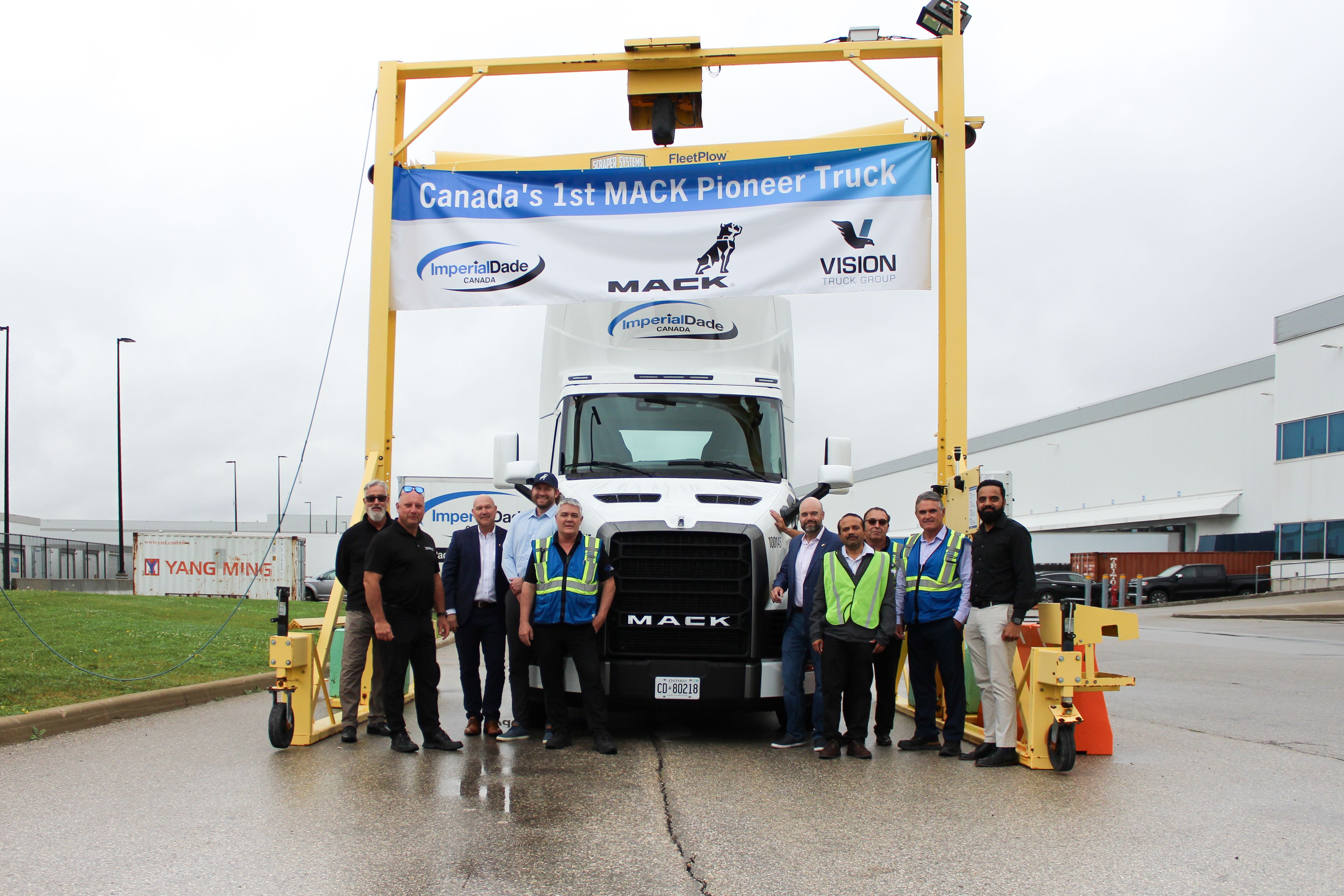 Imperial Dade Canada Receives First Mack Pioneer