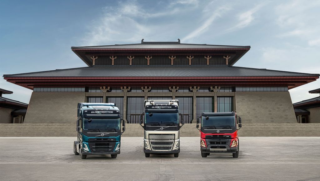 The new heavy-duty Volvo FH, Volvo FM and Volvo FMX trucks