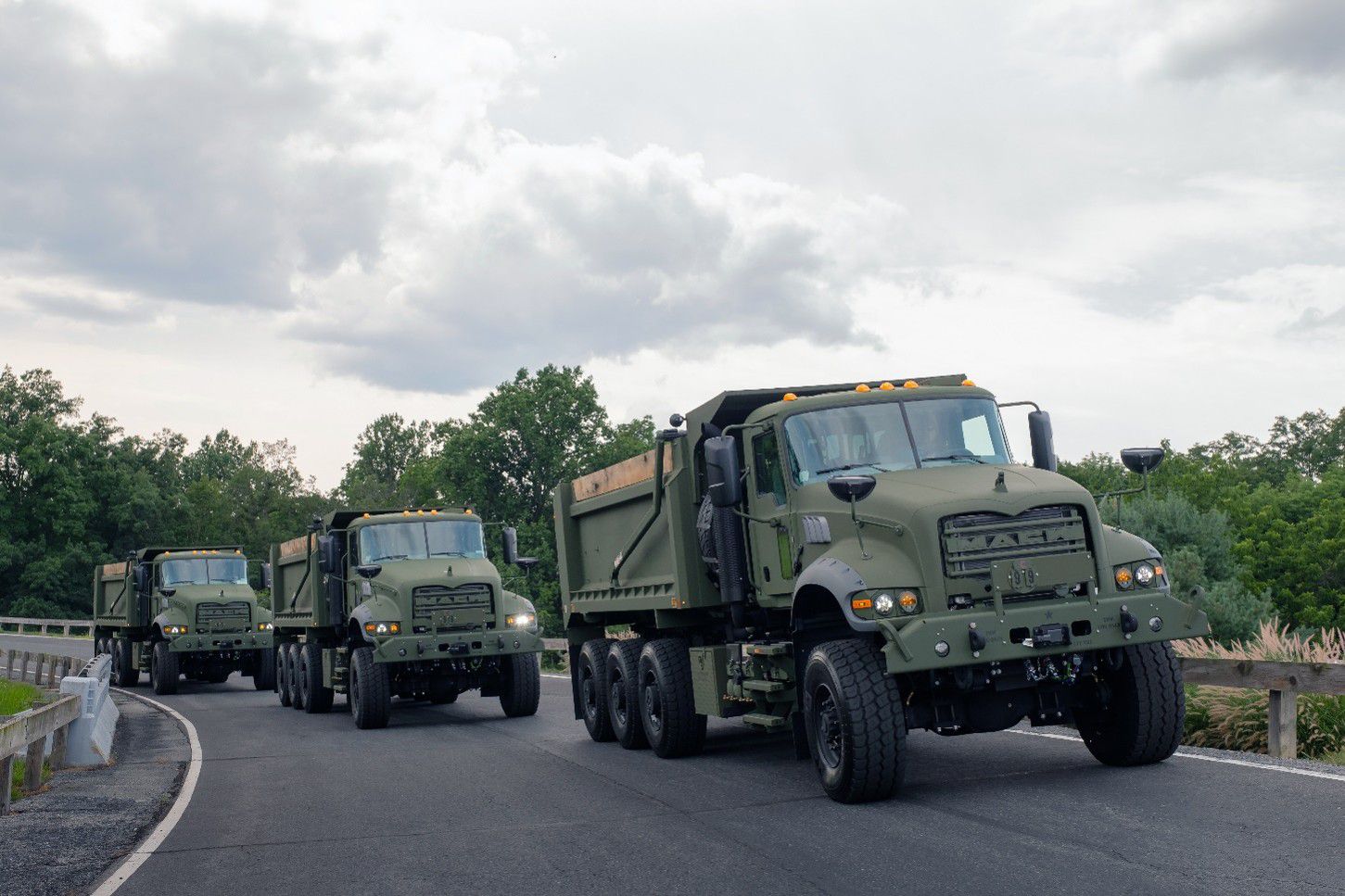 Mack Defense Receives Additional Order for 115 Heavy Dump Trucks