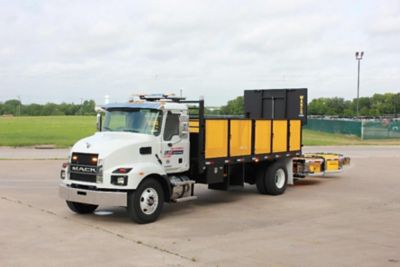 Gulf Highway Equipment, a leader in delivering Truck Mounted Attenuators (TMAs) and equipment to construction companies and government agencies, has announced plans to purchase more Mack® MD Series cab and chassis.