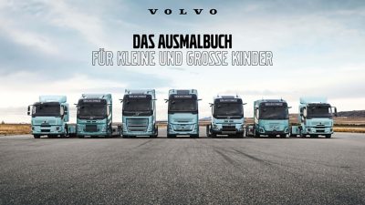 Volvo Trucks Ausmalbuch