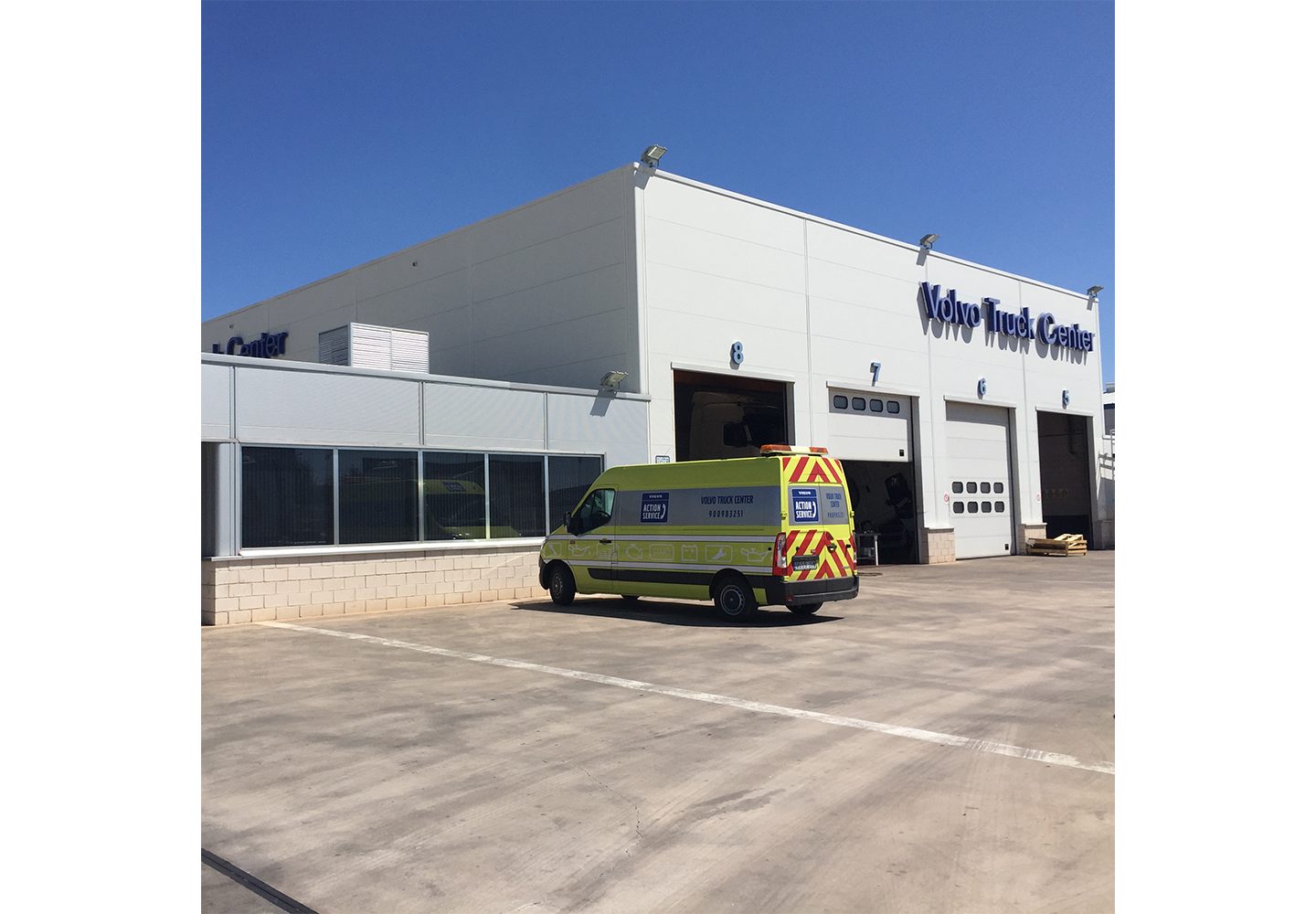 Volvo Truck depot