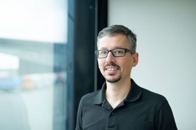 Head  of Innovation and Research at the E-Bus Competence Center in Luxembourg, Marcin Seredynski 
