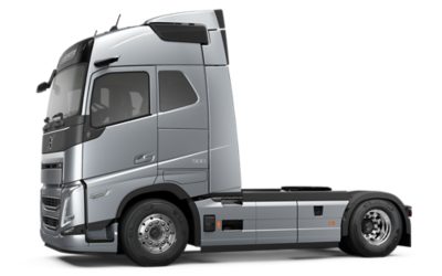 Exterior image of Volvo FH Aero electric, viewed from the side