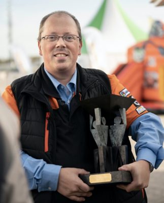 Martin Kolff, winnaar NK Veiligste Chauffeur in 2019