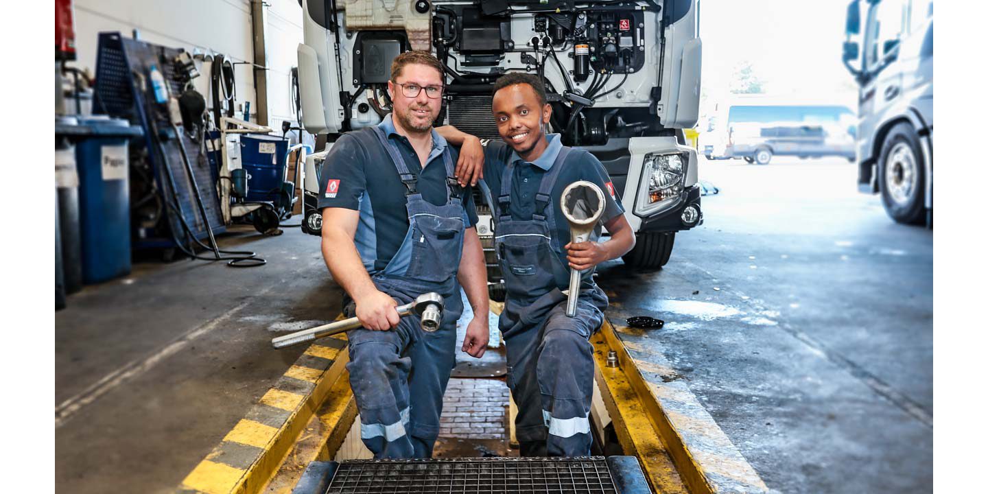 Volvo Karriere Werkstatt