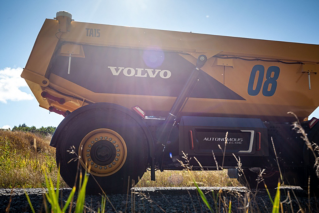 Volvo TA15 - a fully automated electric dumper