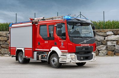 The new 320hp engine makes the Volvo FL a great choice for demanding assignments such as firefighting, rescue operations and construction.
