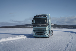 Volvo FMX Electric Was Tested In Arctic Conditions