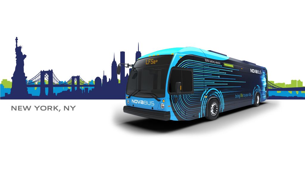 Nova Bus in New York