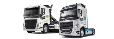 Volvo FH: en krokbil og en trekkvogn i version PRO og Volvo PRO+