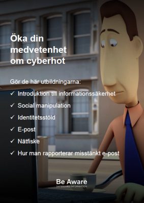 Oka din medvetenhet om cyberhot