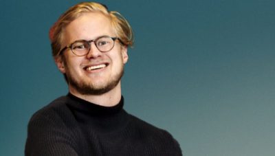 Oscar Rydholm, graduate from the Volvo Group engineer program