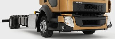 The distinctive shape of the Volvo FL