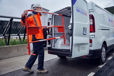 Renault Trucks E-Tech Trafic open deuren 