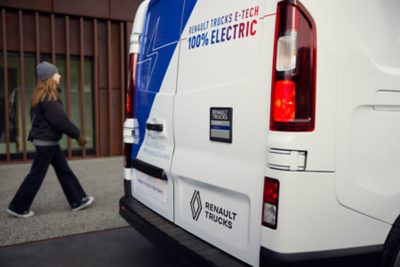 Renault Trucks E-Tech Trafic achterkant