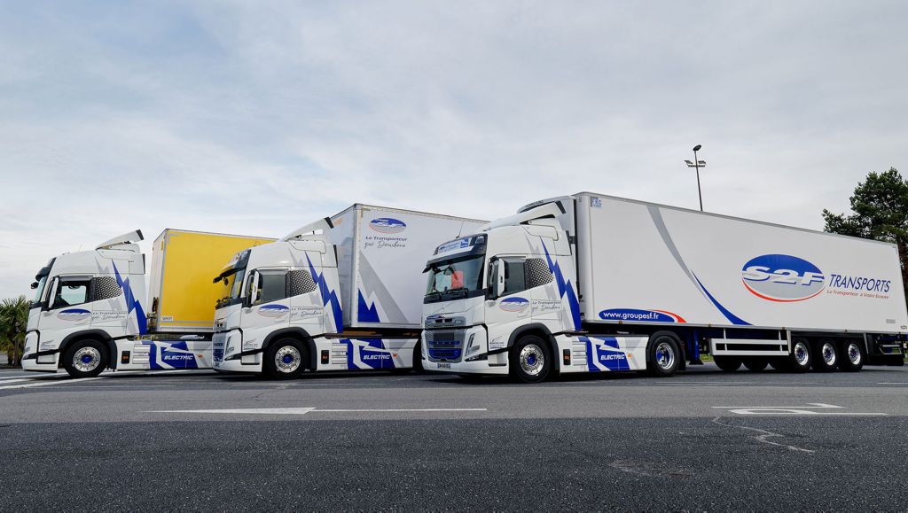 Les Transports SF verdissent leur flotte avec l’acquisition de cinq Volvo FM Electric.