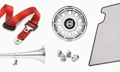 A collage of Volvo Truck Accessories