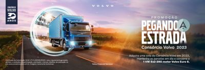 Promoção Pegando a Estrada com o Consórcio Volvo 2023