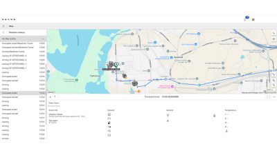 Position History in Map tool