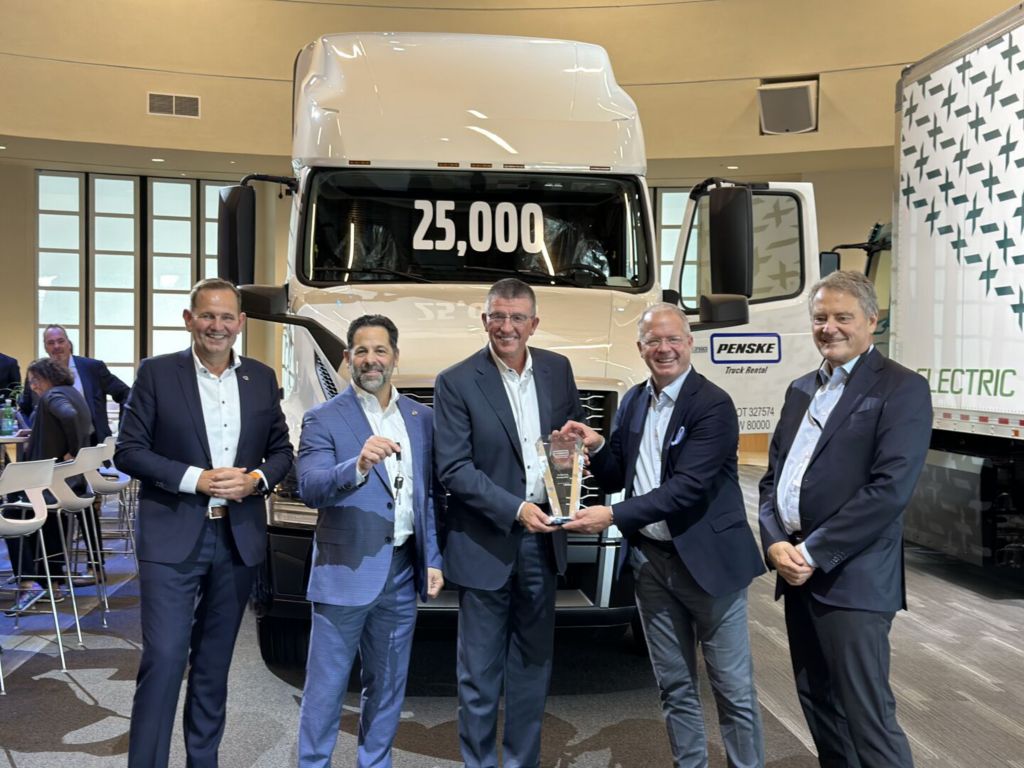 Volvo Trucks North America Celebrates 25,000 Trucks Delivered