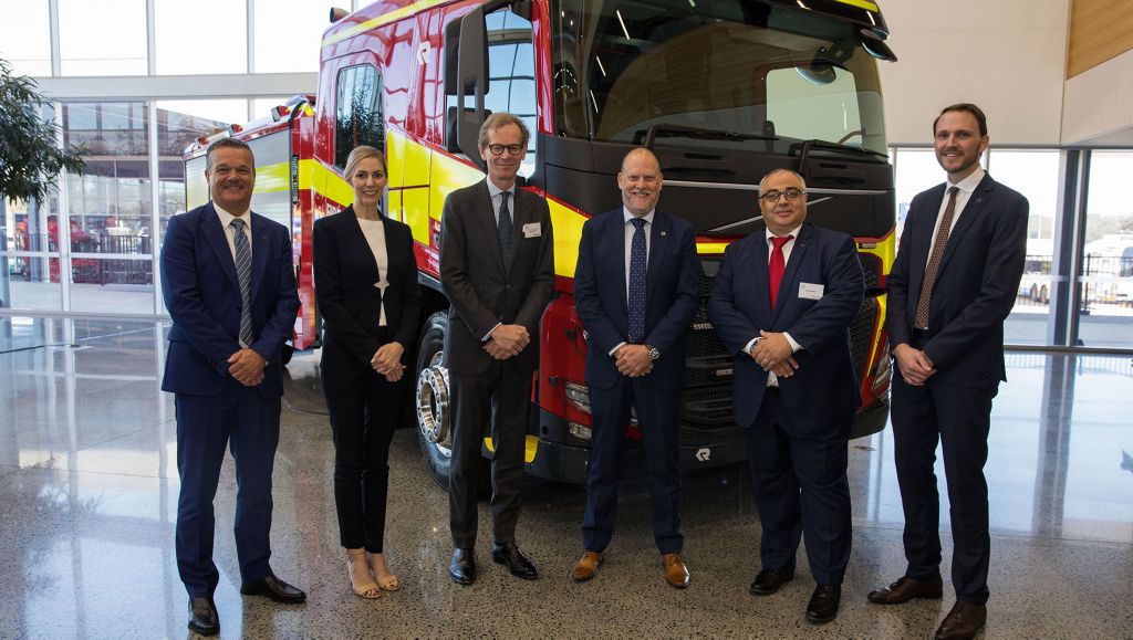 Volvo and Rosenbauer Team up with new FM Crew Cab for Australia