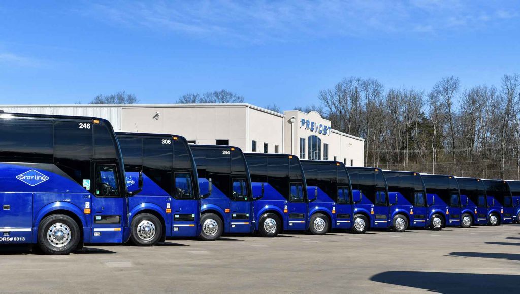 Prevost recently introduced Block of Hours, a brand new program allowing operators with any sized fleet to reserve a regularly scheduled time slot in a Prevost service center for service from preventive maintenance to unexpected stops.