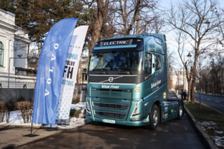 Primul Volvo FH Electric in Romania