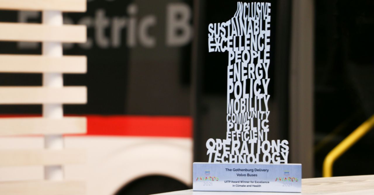 Volvo Buses gana el premio de Clima y Salud de la UITP