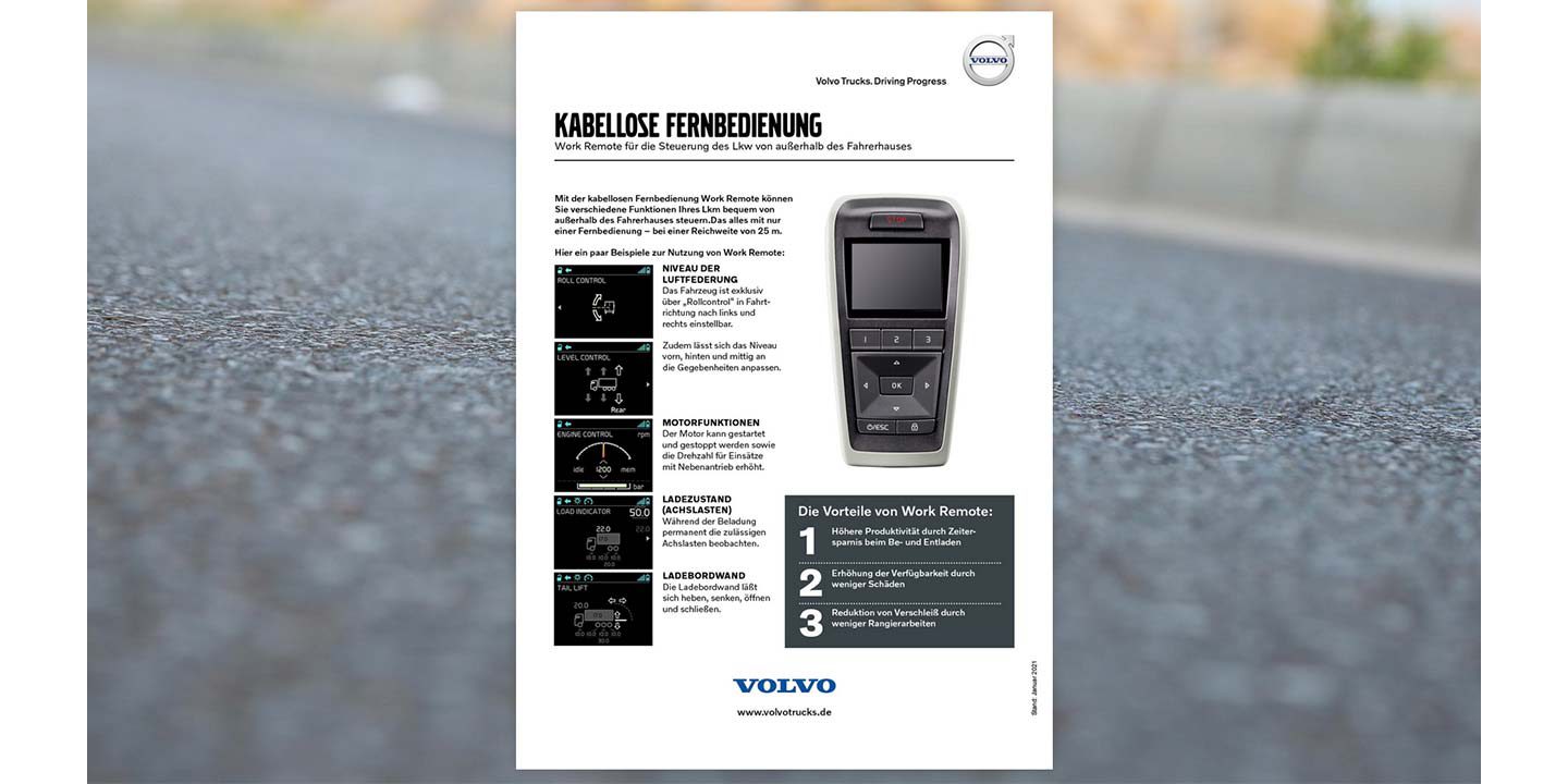 Infosheet zur Remote Control